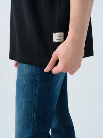 Loose Fit Erkek Tshirt K.kol (Siyah) Thumbnail