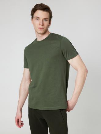Regular Fit Erkek Tshirt K.kol (Haki)