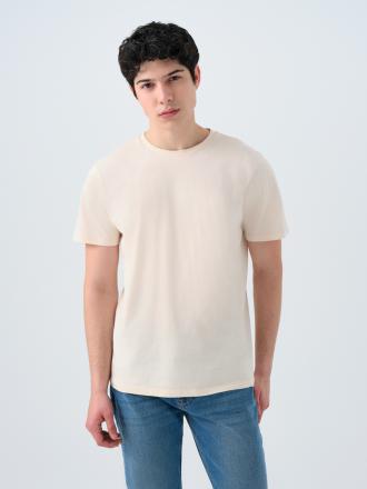 Regular Fit Erkek Tshirt K.kol (Taş)